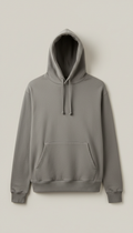 Neutral Gray Heavyweight Pullover Hoodie